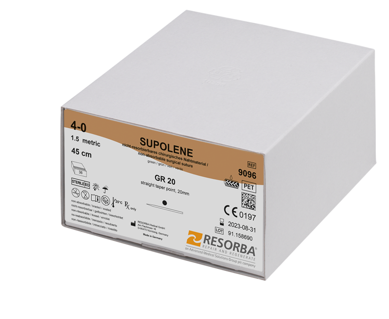 Суполен USP 1 зелений, у відрізках 5шт*50см